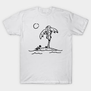 a beach scene T-Shirt